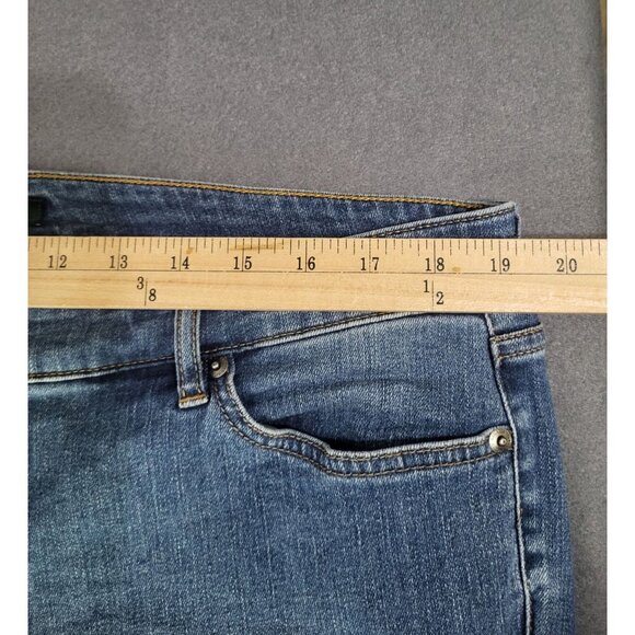 LAUREN RALPH LAUREN Women's SZ 16W Premier Straight Denim Jeans Classic - Picture 7 of 10